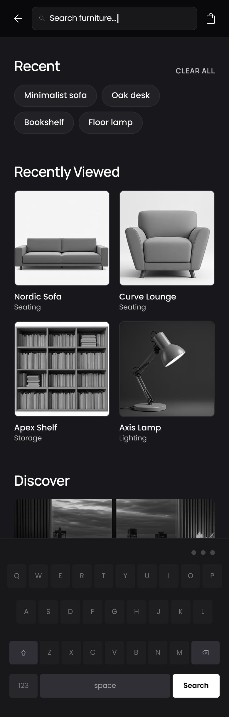 Search - visual history